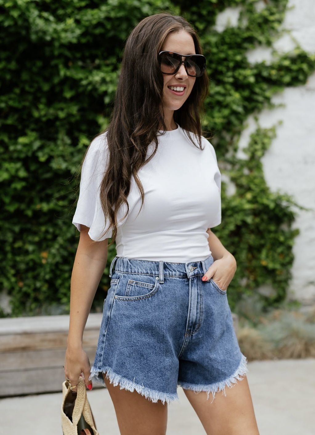 Cropped Shirt White