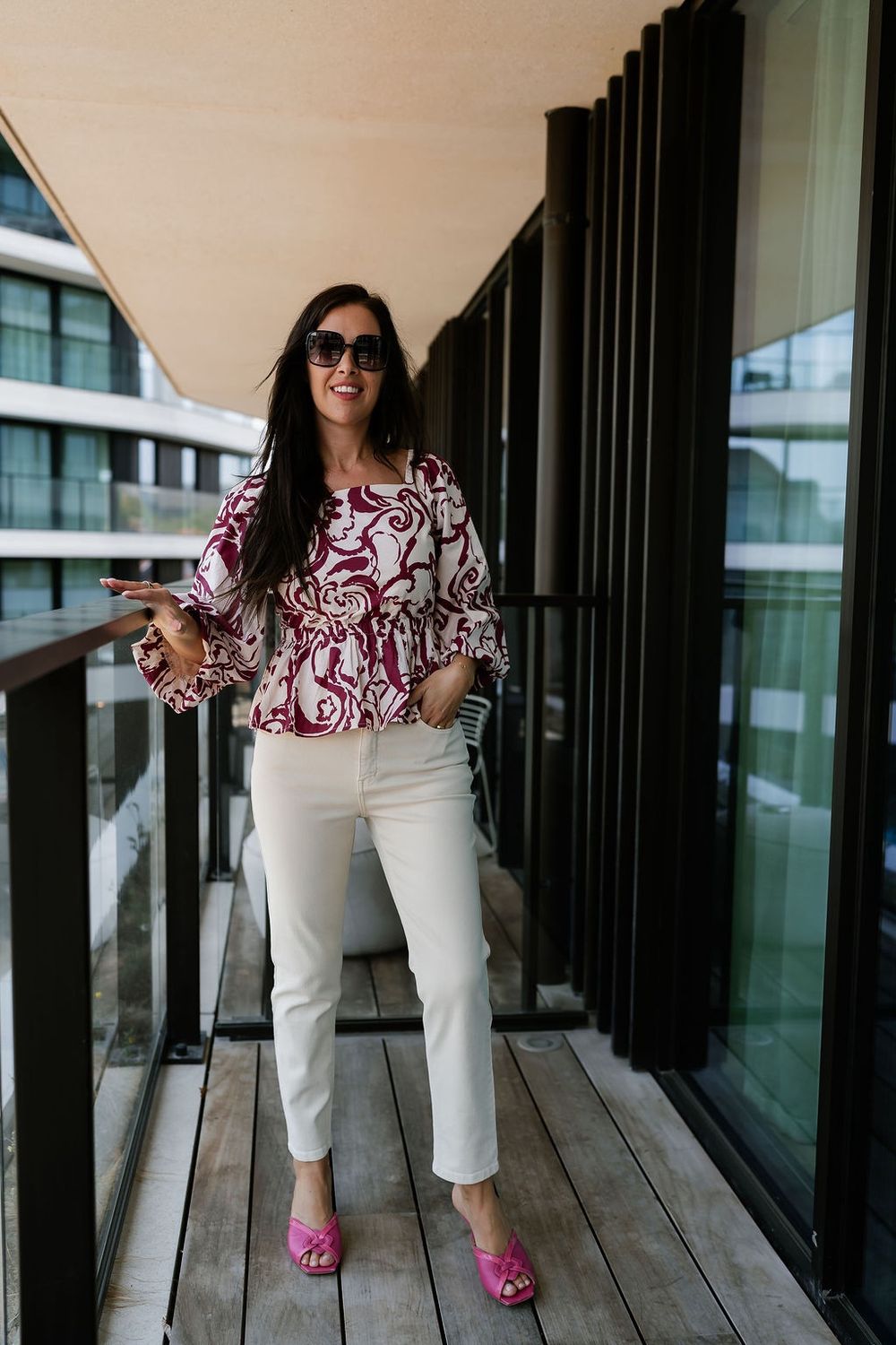 SC Mom Jeans Beige