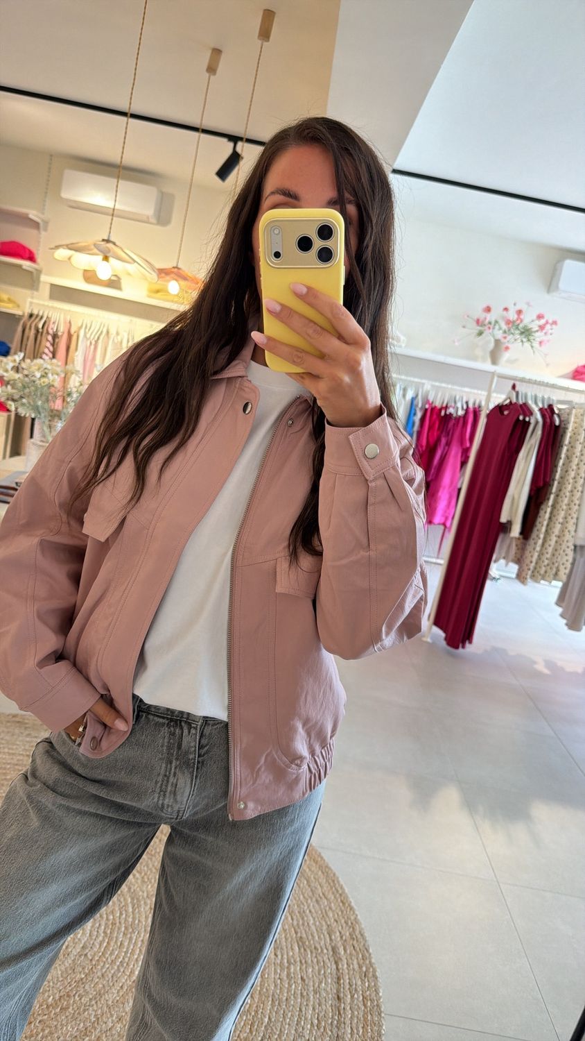 Bomber Jacket Flo Vieux Rose