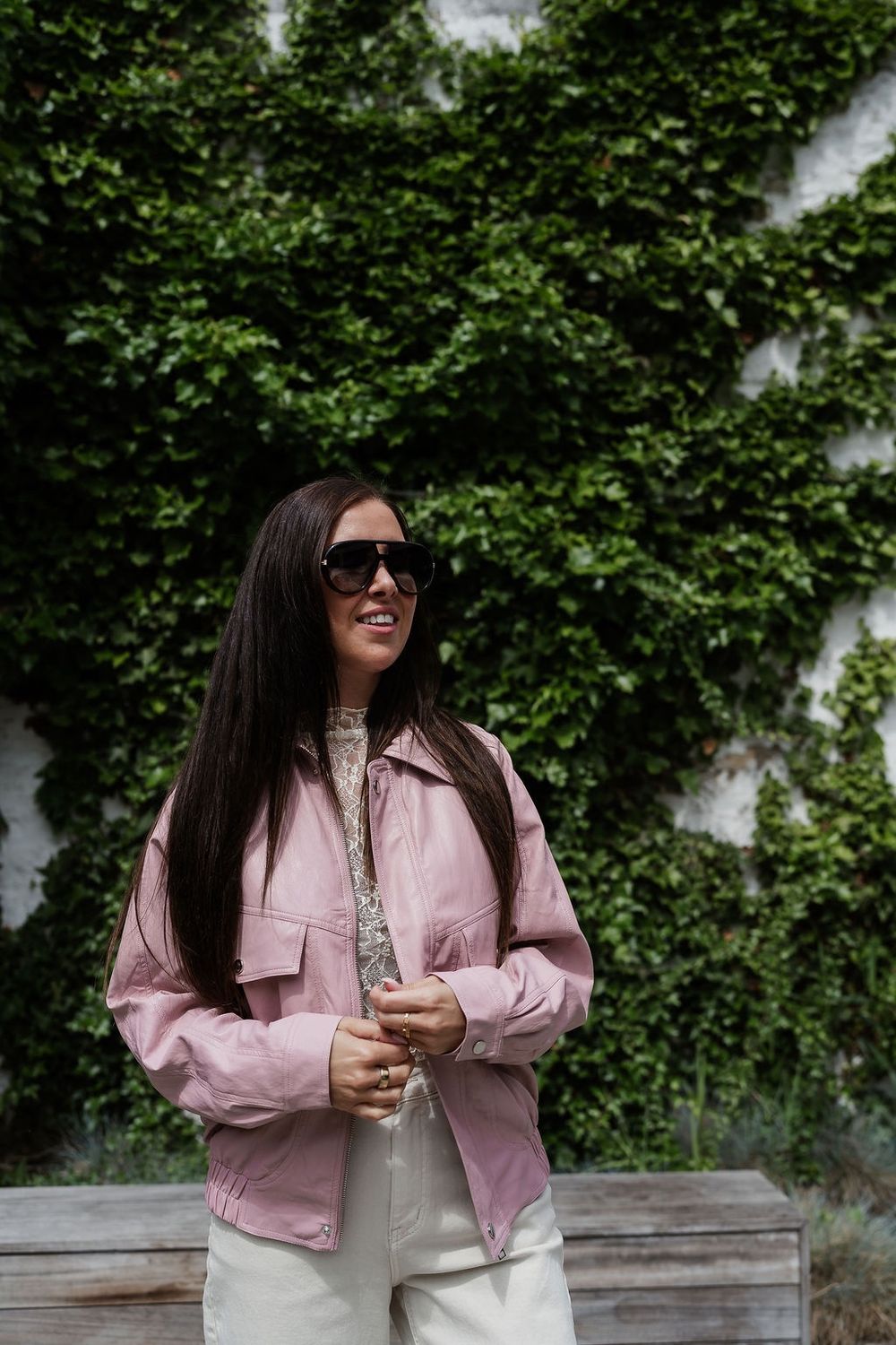 Bomber Jacket Flo Vieux Rose