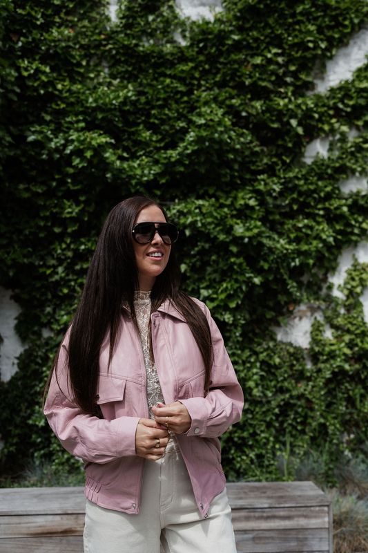 Bomber Jacket Flo Vieux Rose