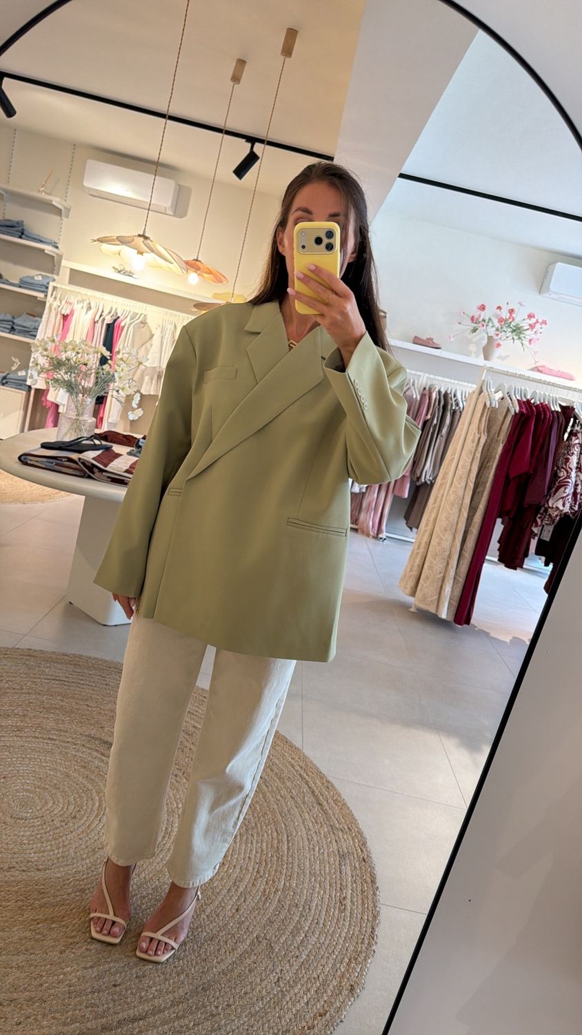 Oversized Blazer Manon Olive Green