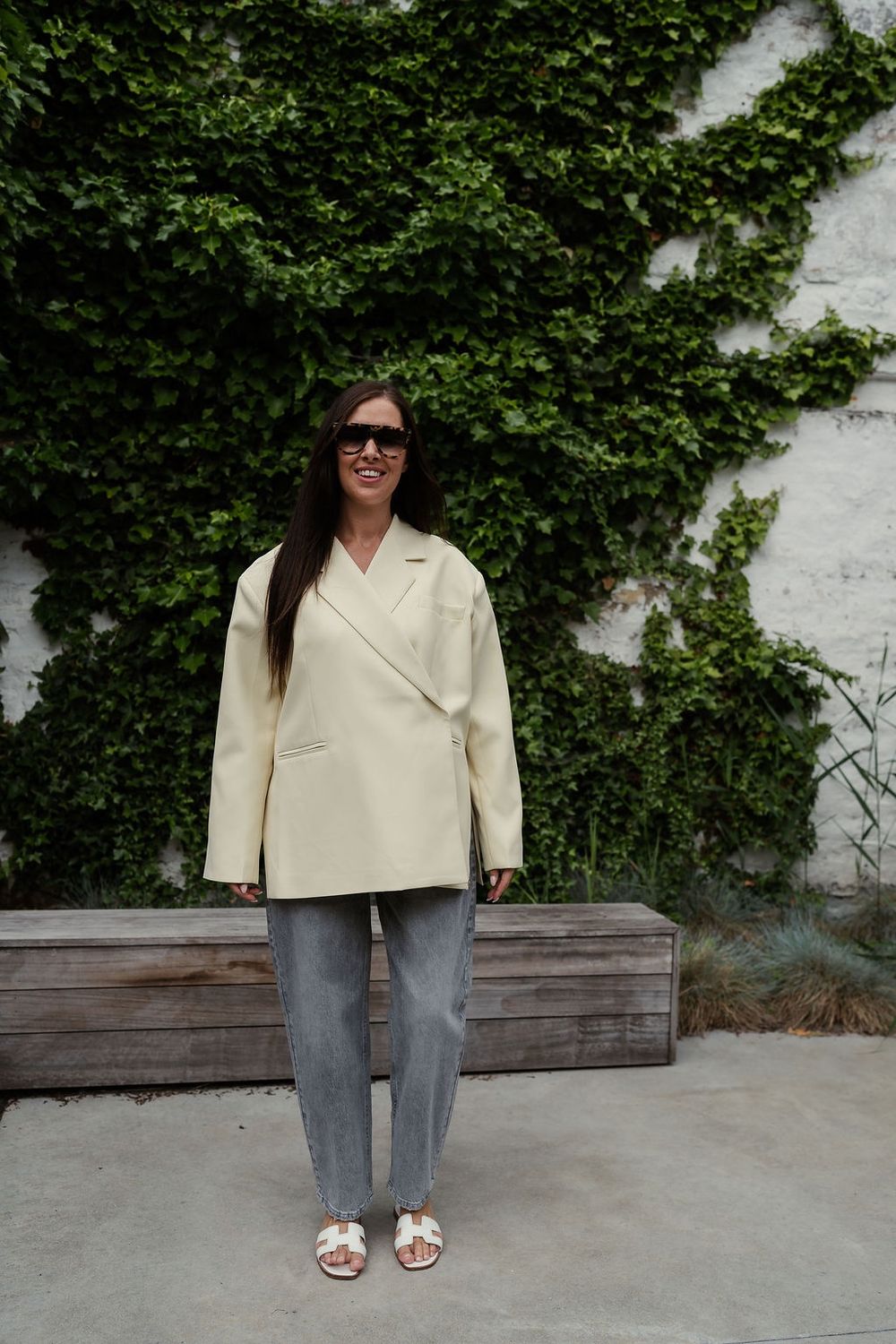 Oversized Blazer Manon Pastel Yellow
