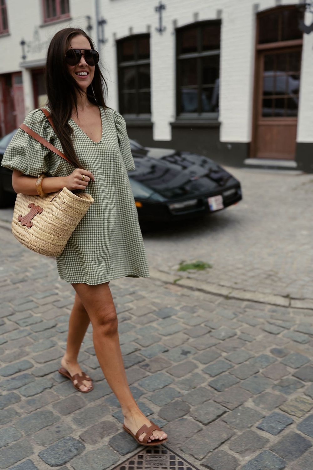 Liz Dress Khaki Green