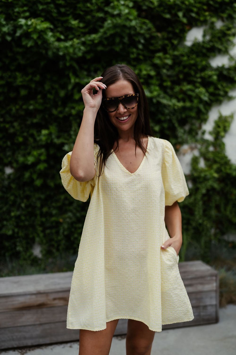 Liz Dress Yellow