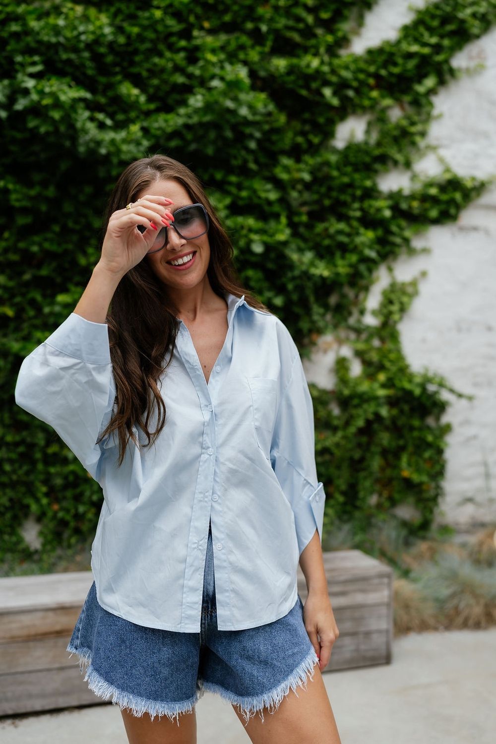 Blouse Charlotte Lightblue