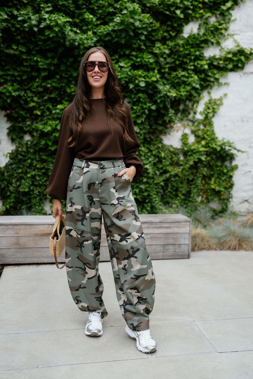 Barrel Pants Nina Army