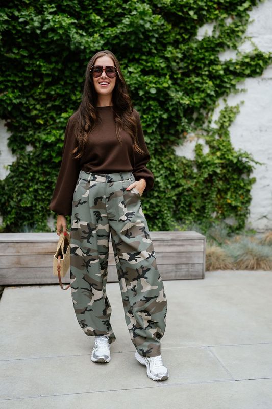 Barrel Pants Nina Army