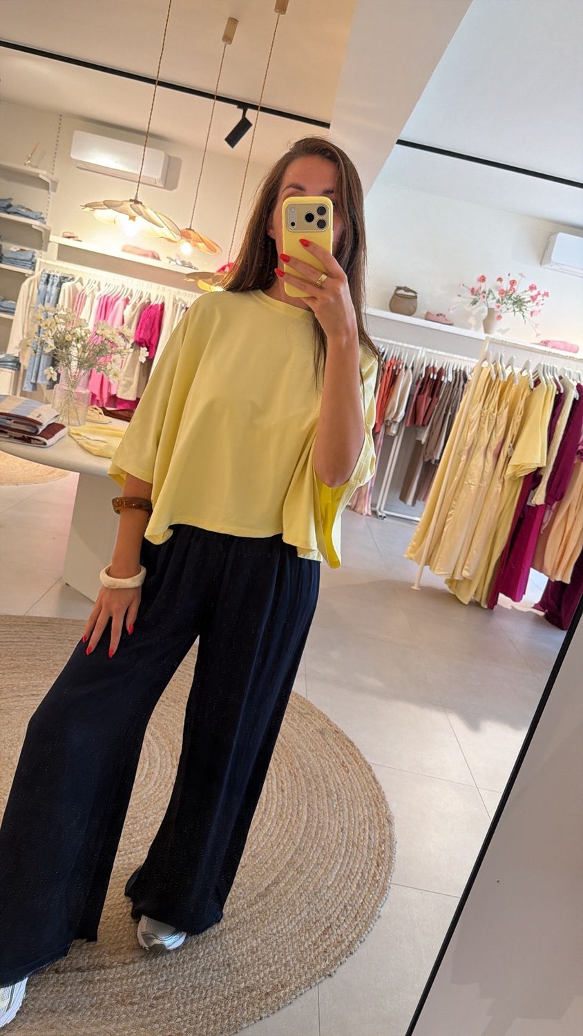 Shirt Butterfly Yellow