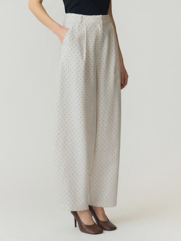 Barrel Pant Dotly Star White