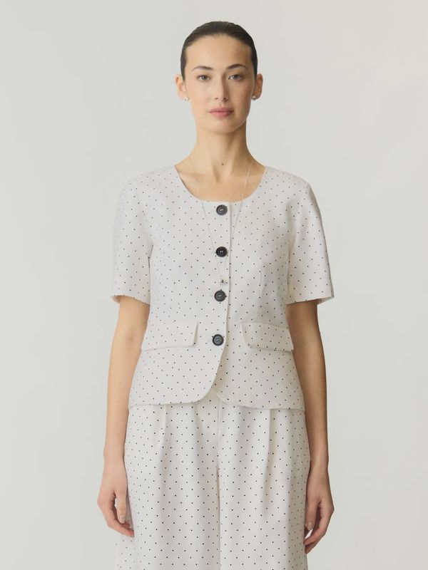 Blazer Dotly Star White