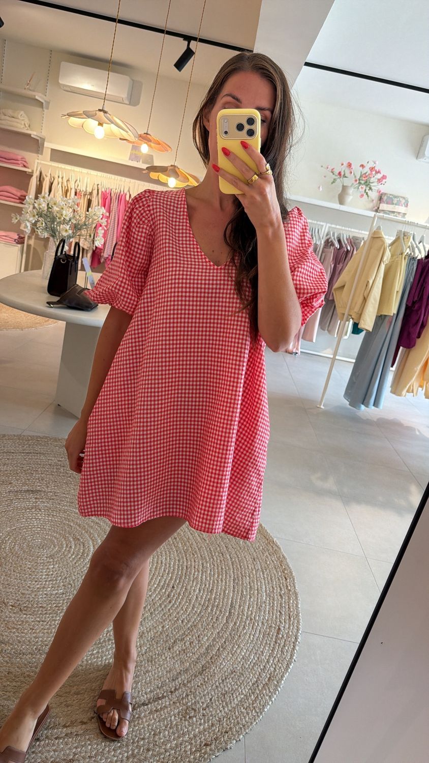 Liz Dress Red