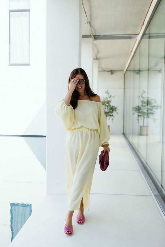 Anna Top Yellow