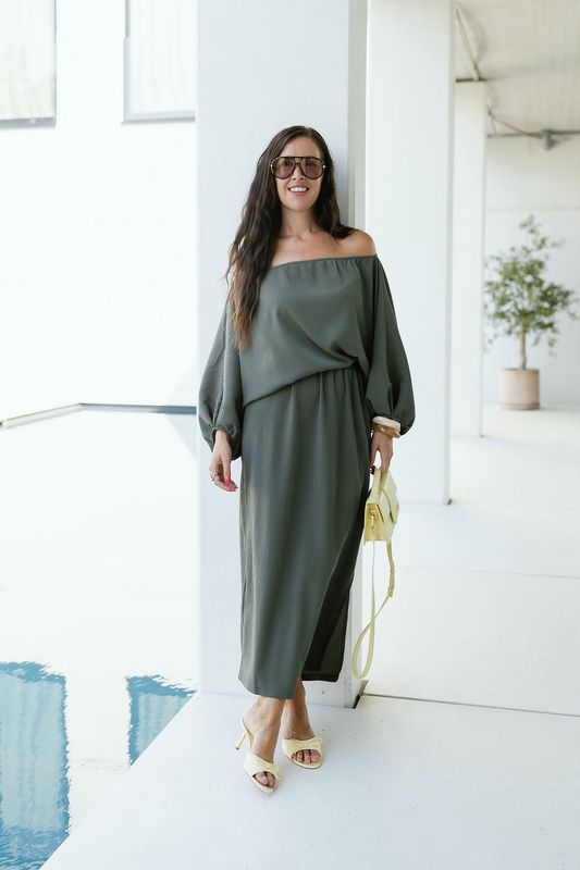Anna Skirt Khaki