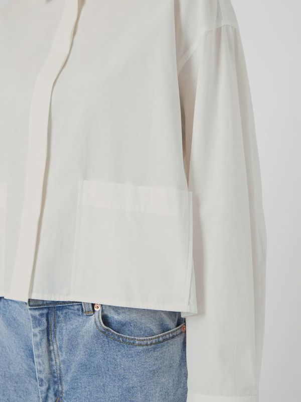 Short Shirt Lee Star White