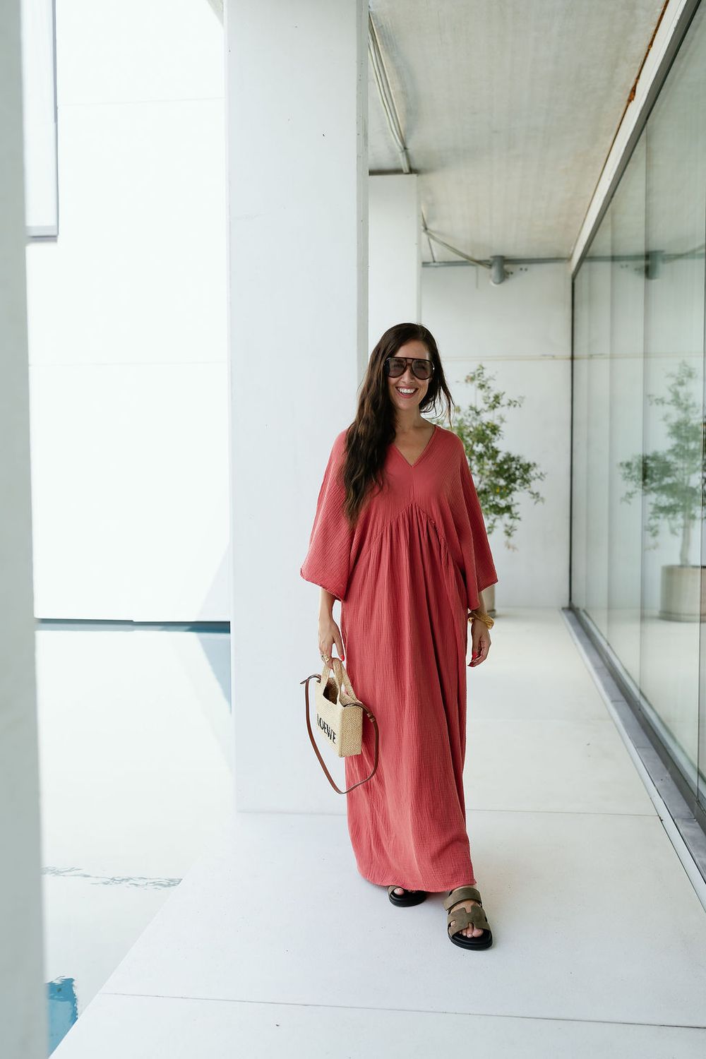 Maxi Tetra Dress Vieux Rose