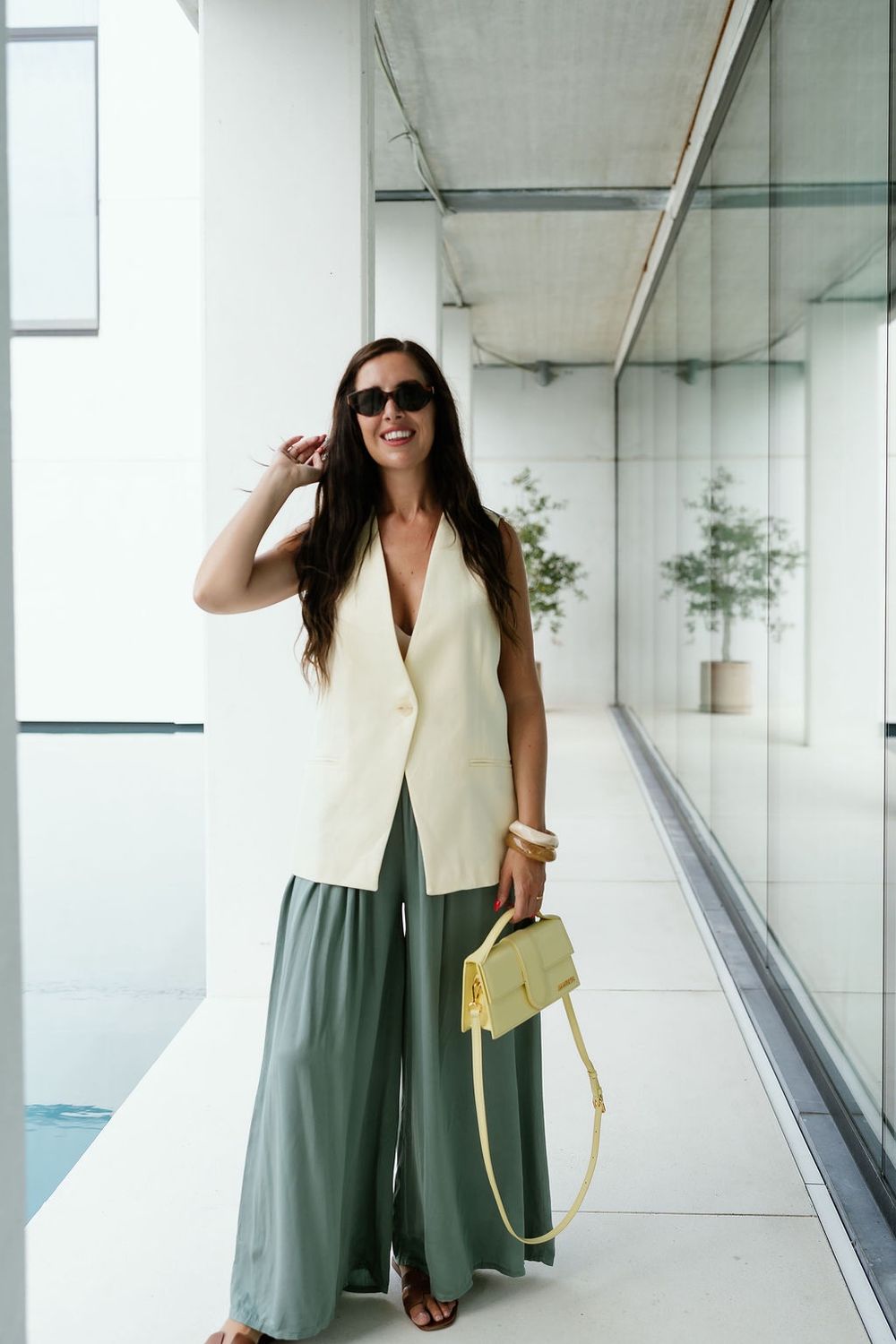 Wide Pants Felice Sage Green