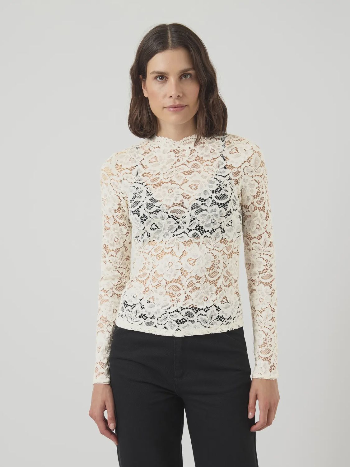Lace Top Lacey Pristine