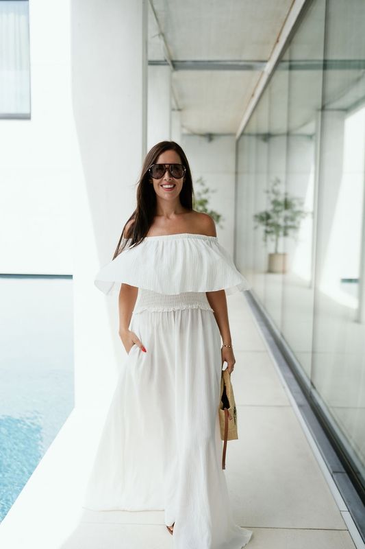 Dress Romantic White