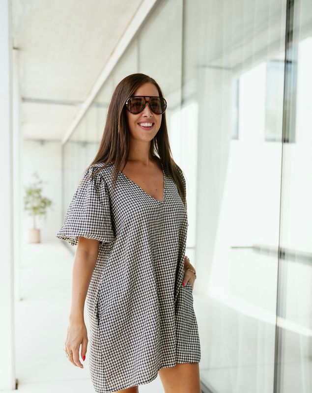 Liz Dress Brown