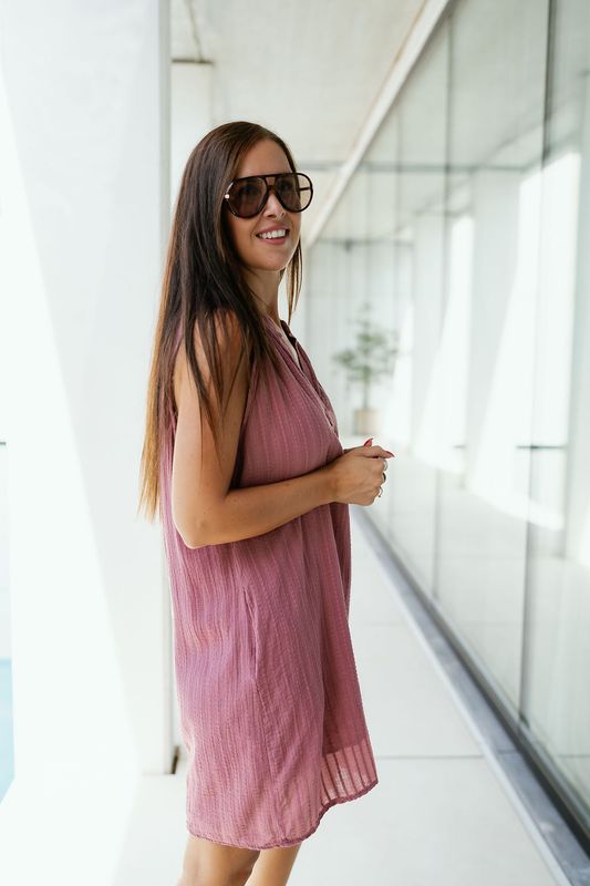 Dress Elle Vieux Rose