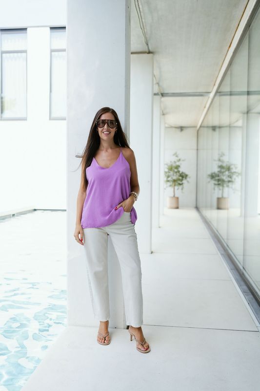 Strap Top Zita Lila