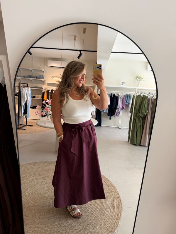 Ankle Skirt Timber Fig