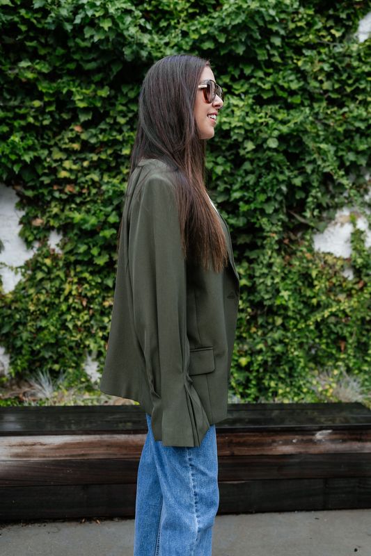 Oversized Blazer Khaki