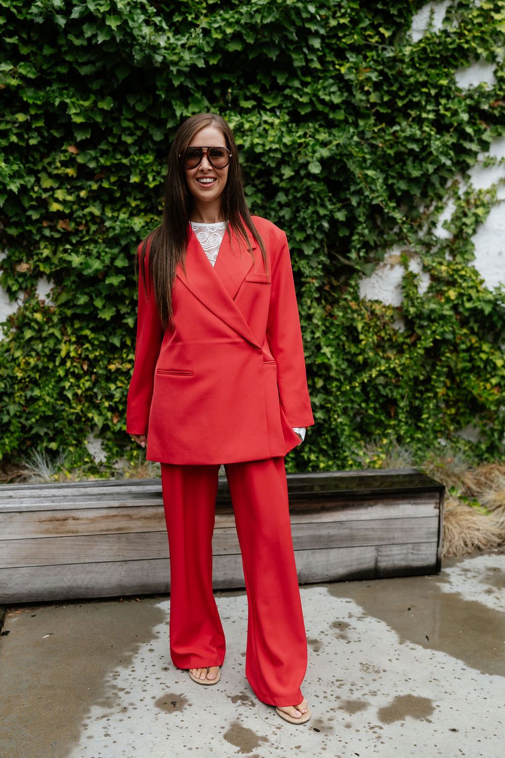 Pants Birgit Red