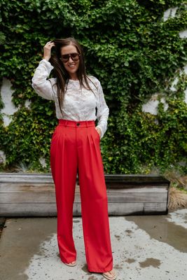 Pants Birgit Red