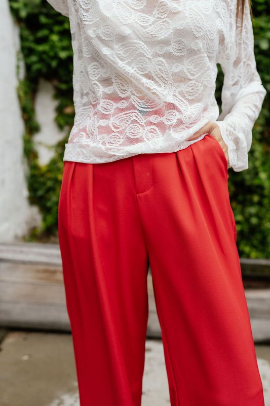 Lace Top White