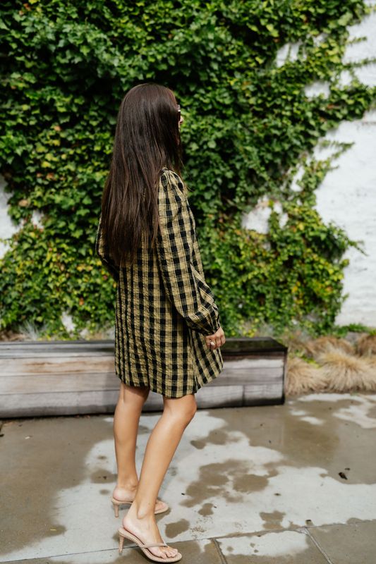 Dress Siera Black Checks
