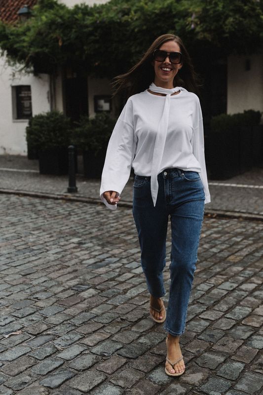 Detail Tee Colwoman Bright White