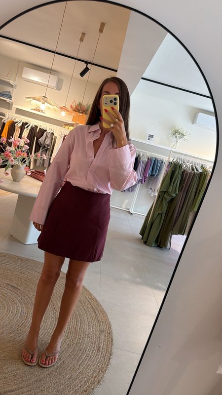 Short Skirt Rita Tawny Port