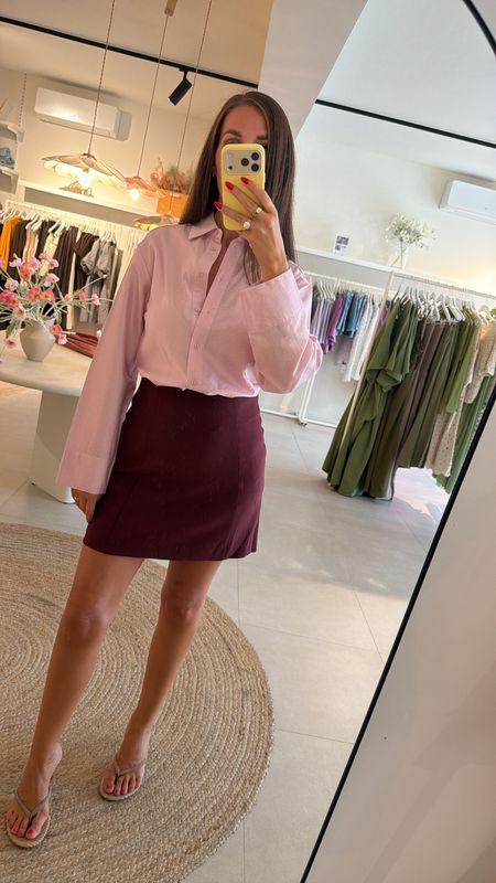 Short Skirt Rita Tawny Port