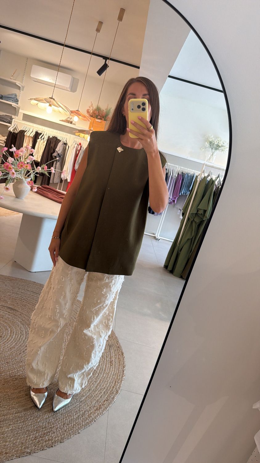 Colera Waistcoat Olive