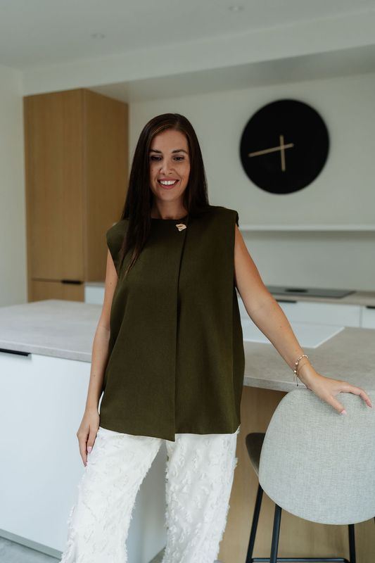 Colera Waistcoat Olive