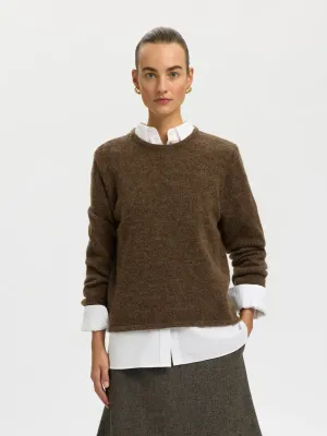 Lulu Knit O-neck Dachsmund