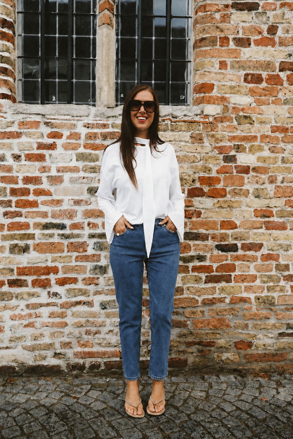 SC Mom Jeans Dark Blue