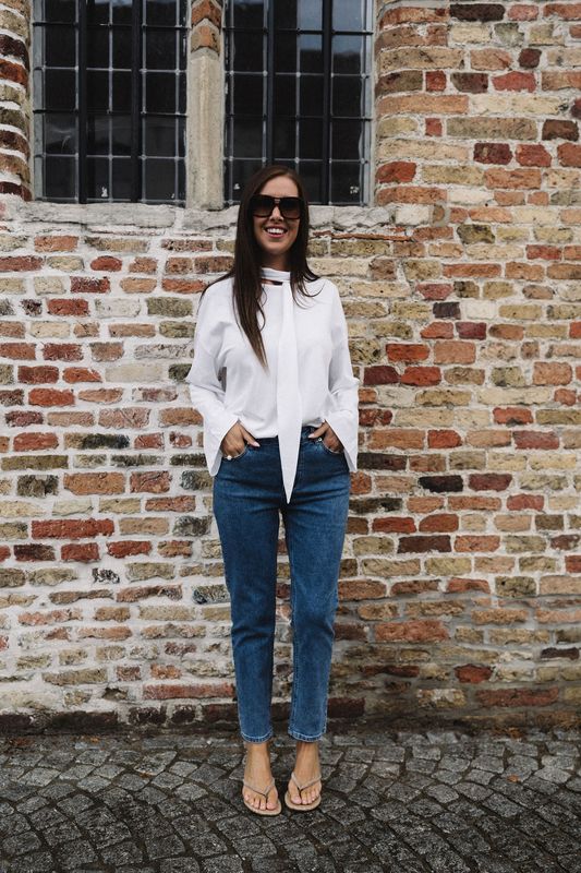 SC Mom Jeans Dark Blue