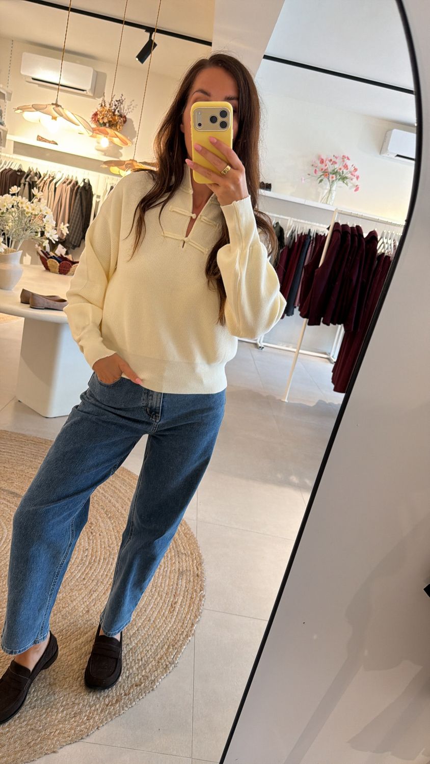 Knit Asia Offwhite