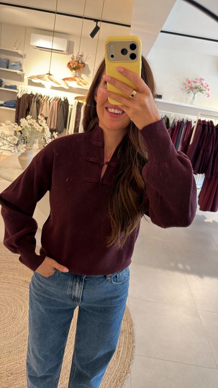 Knit Asia Burgundy