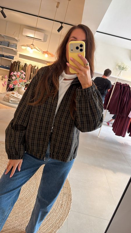 Bomber Jacket Holly Checked