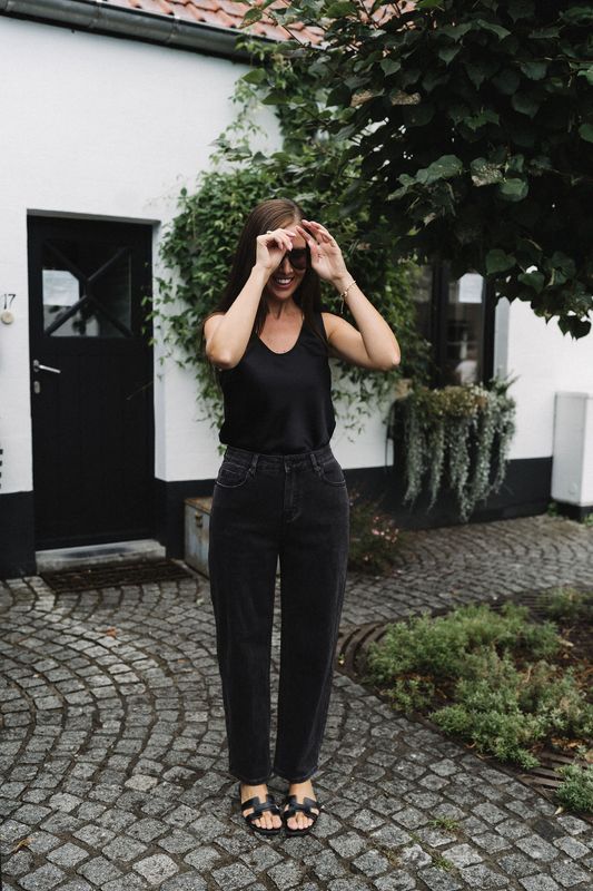 SC Barrel Jeans Black