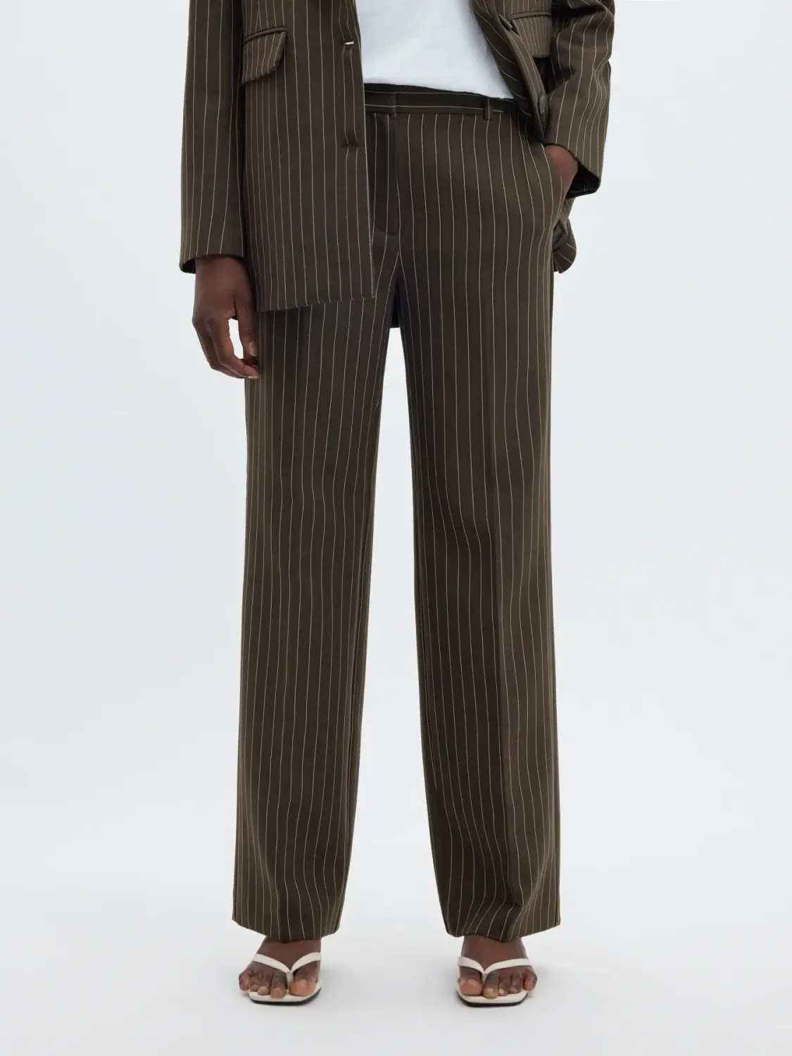 Wide Pant Rita Pin Stripe Delicioso