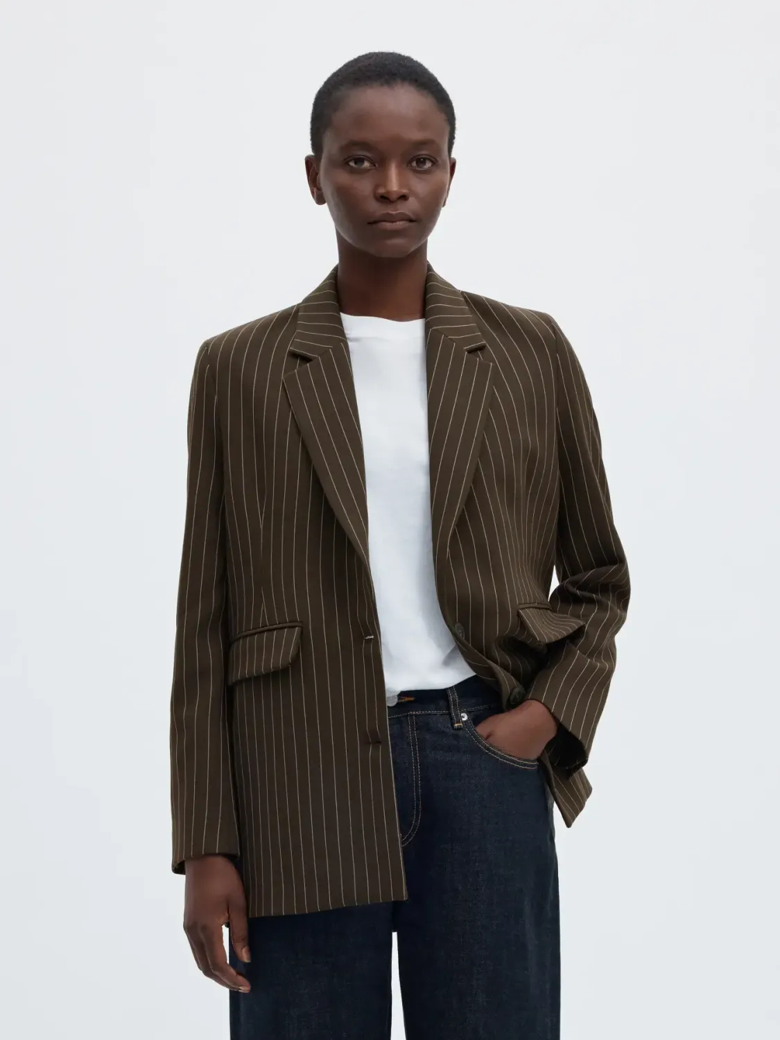 Relaxed Blazer Rita Pin Stripe Delicioso