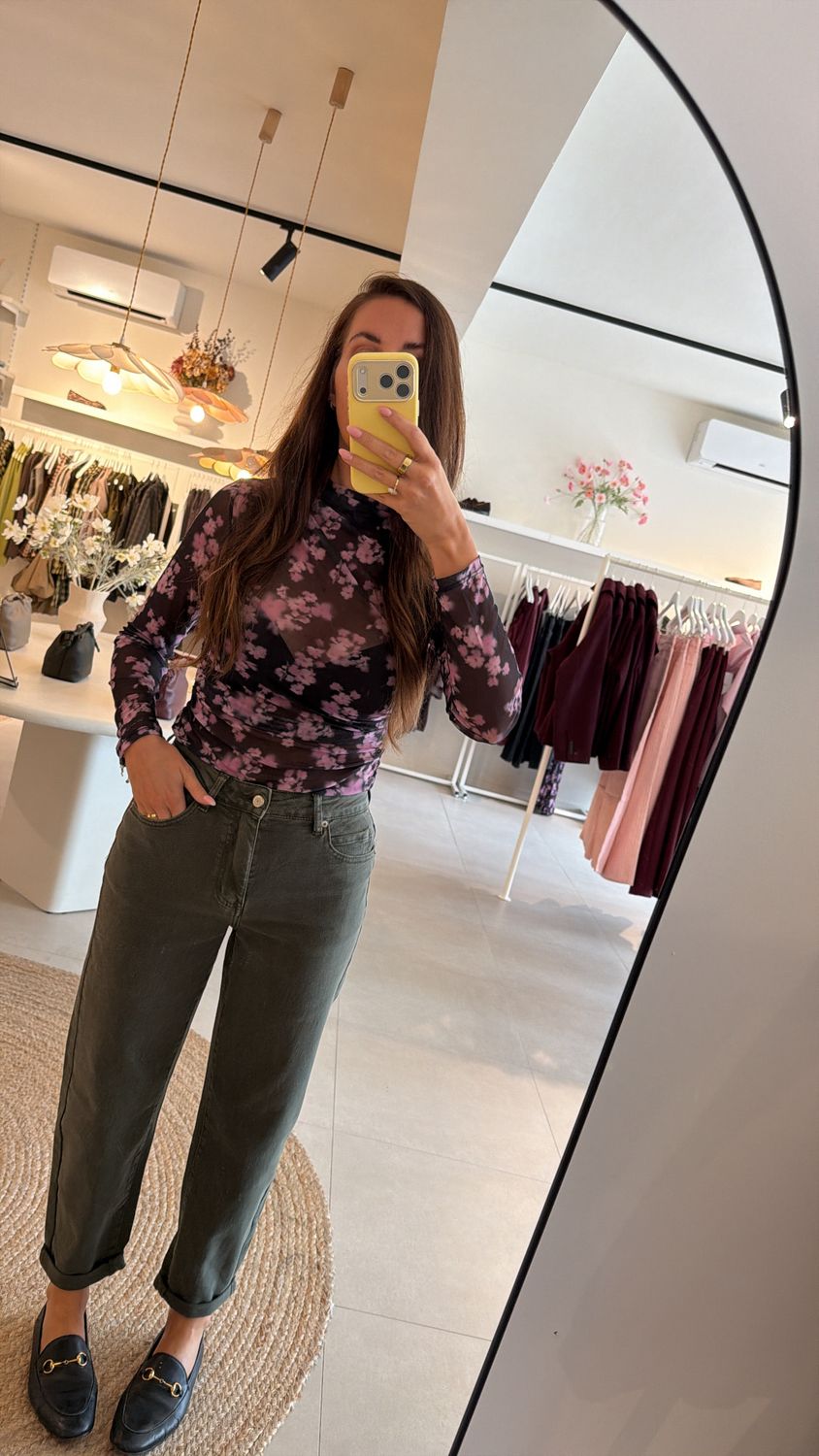 Mom Jeans Khaki