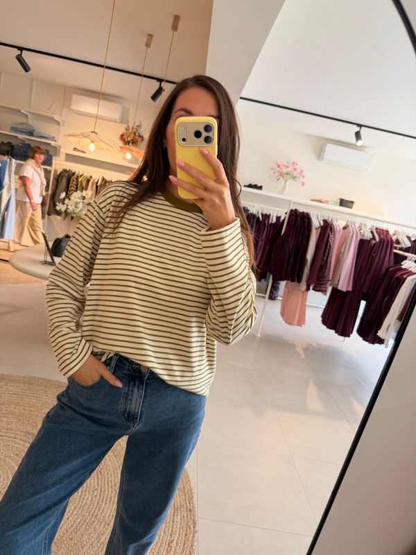 Striped Shirt Ellis Kiwi