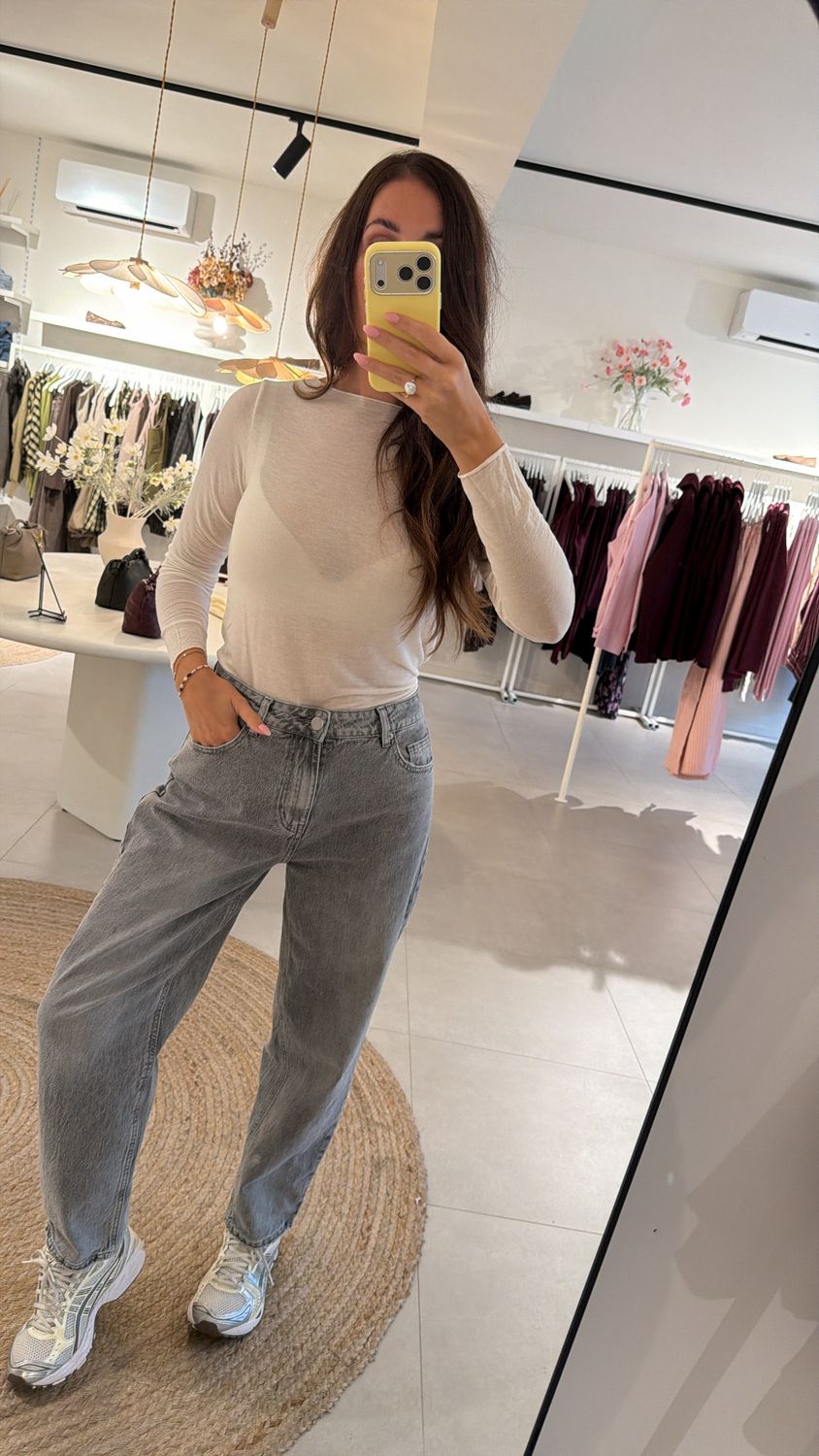 Cashmere Top Mouna Beige