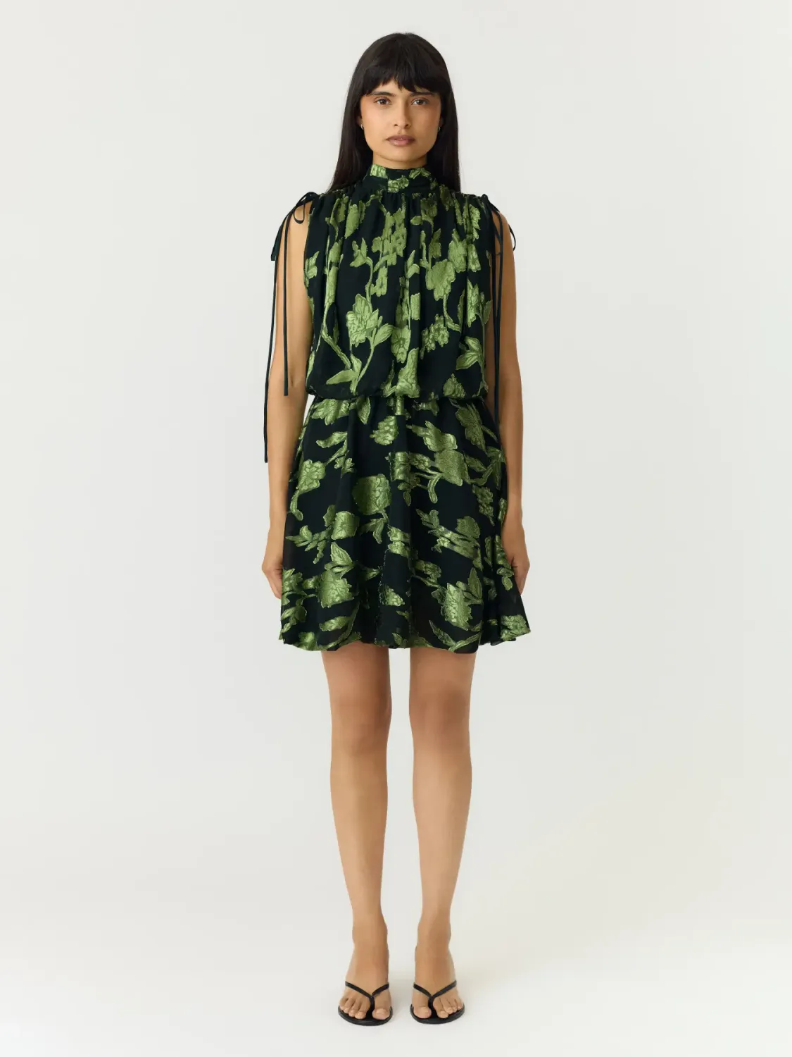 Mini Dress Dash Black Moss